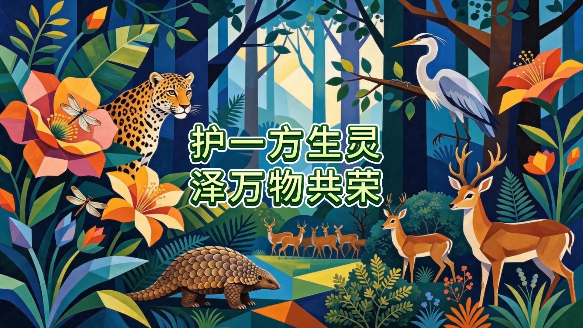 护一方生灵，泽万物共荣